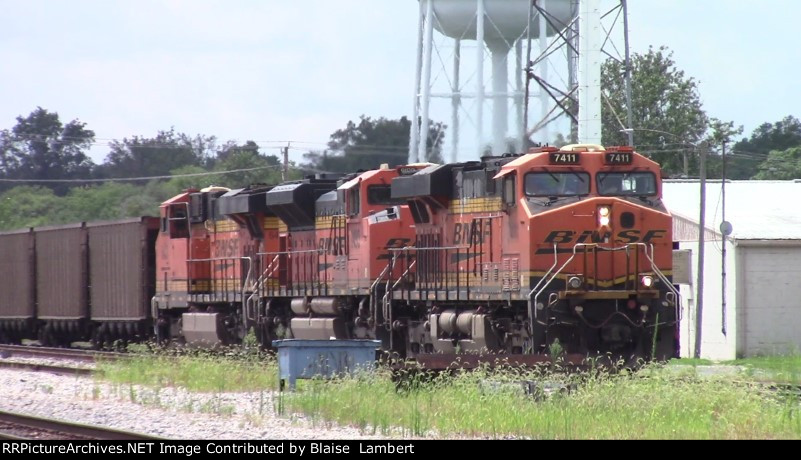 BNSF coal train